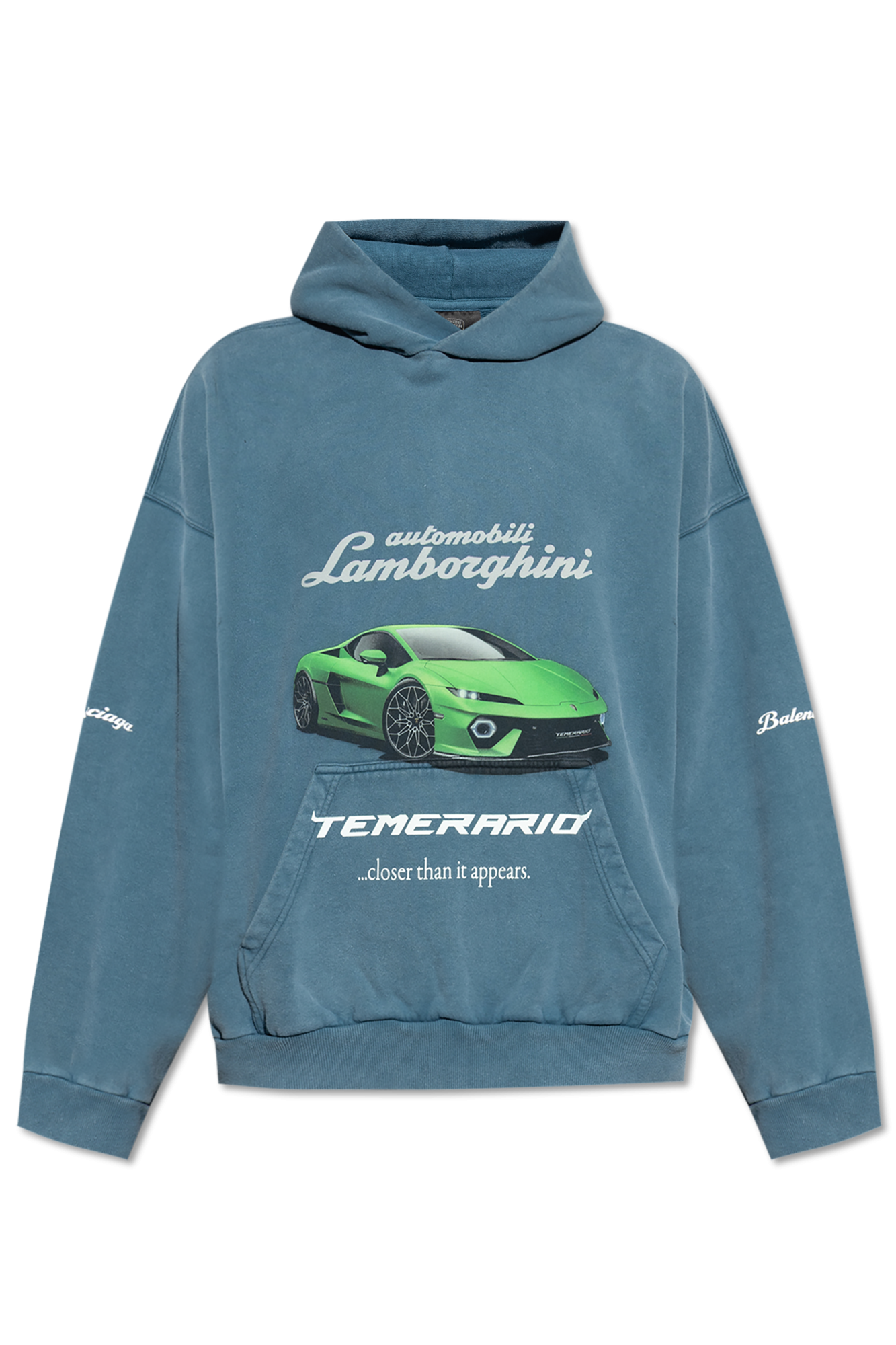 【BALENCIAGA】Automobili LamborghiniHoodieミディアムフィット Balenciaga x Lamborghini Directed and Photographed by Stef